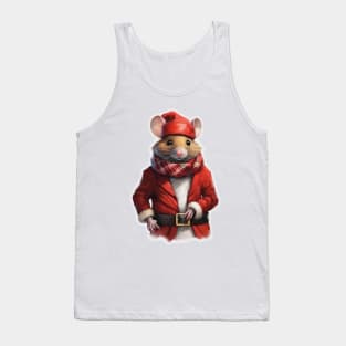 Santa Mouse Tank Top